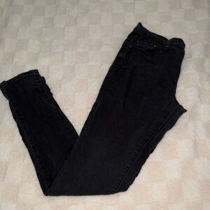 Black Denim Jeans